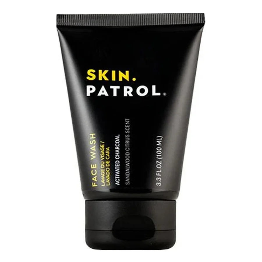 Skin Patrol Activated Charcoal Face Wash 3.3oz